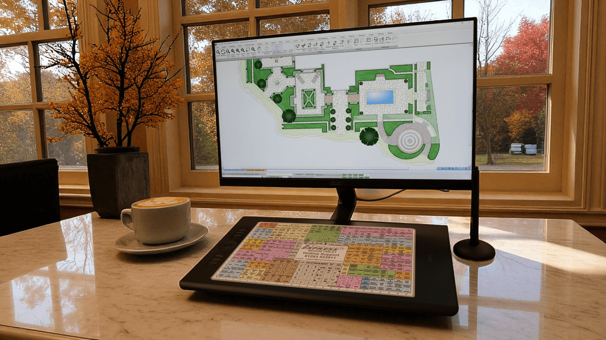 Landscape Express interface preview